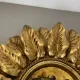Large 55 cm golden 'florentine theatre' ceiling light by banci, florence, italy, 1970