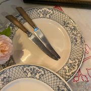Set of 2 Mason's ironstone dinner plates