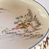 Rice dish with snowy landscape decoration 1830 Japan