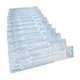 Set of 12 knife holders, diamond cut