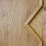 Vintage 1960s oak cabinet - cupboard style of Danish design Henning Kjærnulf