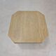 Side table in travertine, 1980s