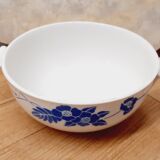 Salad bowl blue flowers