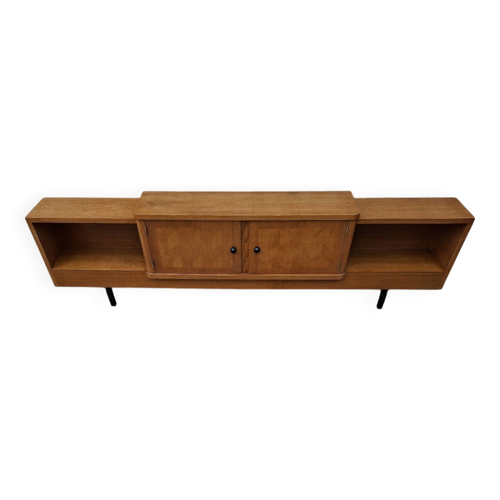 Low oak sideboard