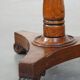 Round antique English side/wine table from the mid-19th century