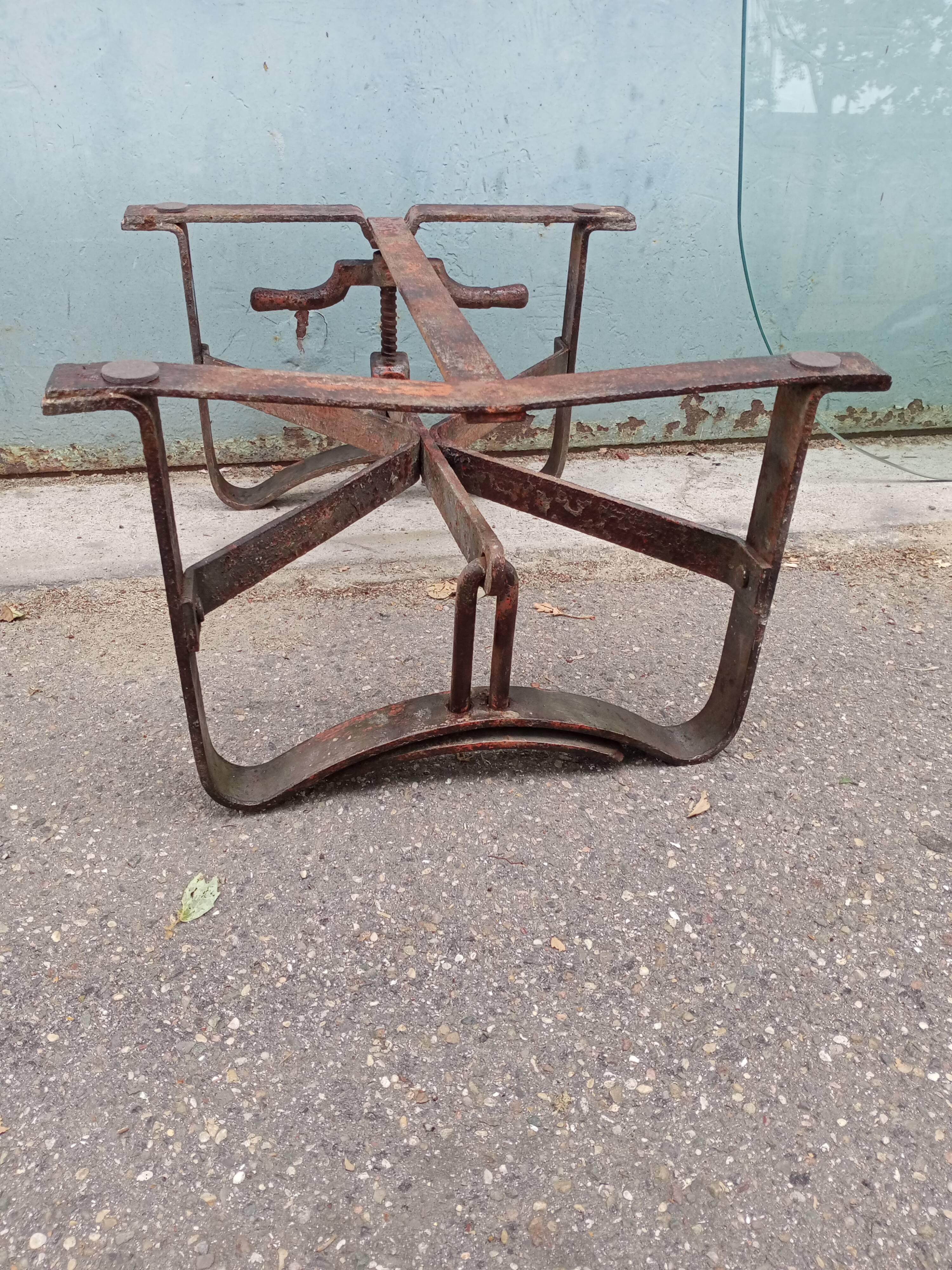 Industrial coffee table