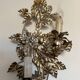 Florentine foliage applique from the 1960s.