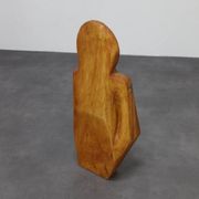 Sculpture Group “Family in Wood” by Roland Lavianne, 1970s