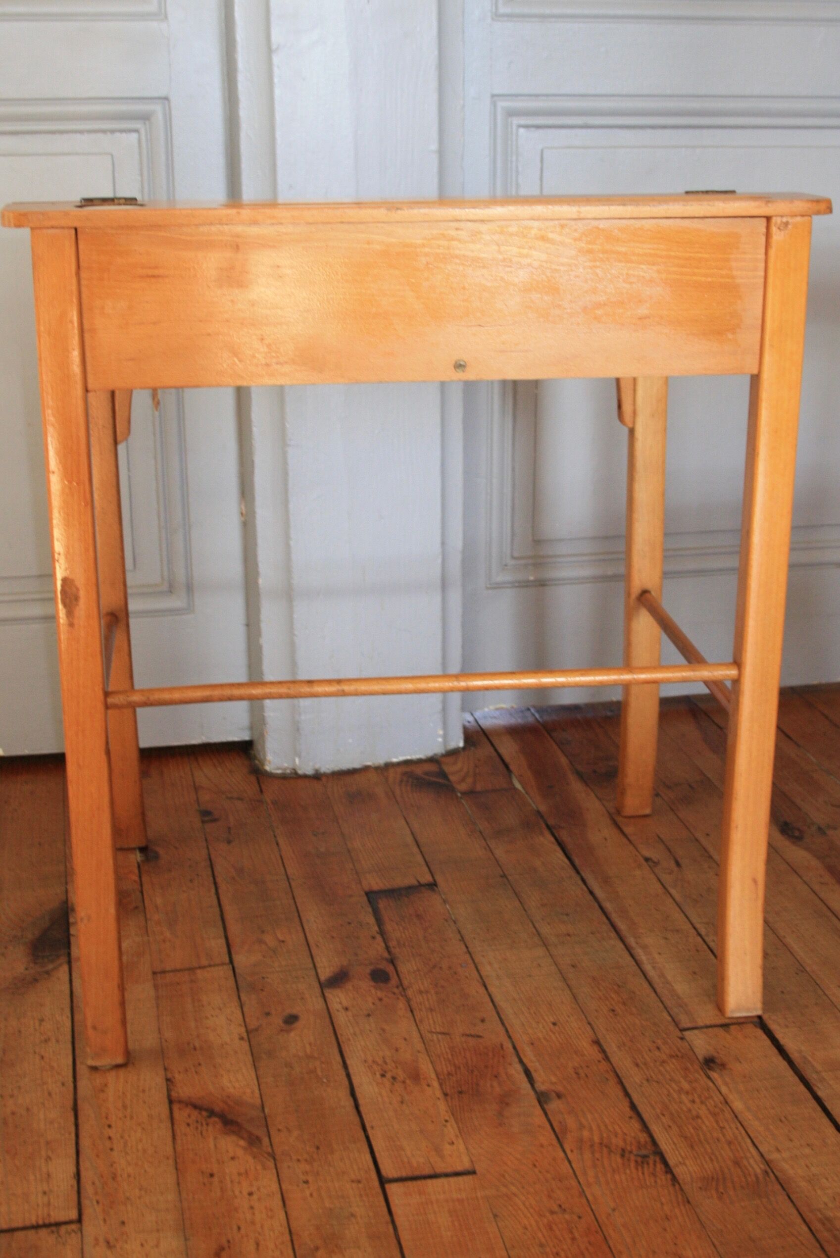 Bureau et chaise enfant Baumann bois