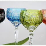 Series 6 of the Rhine wine glass or Roemer Nachtmann Crystal model Traube