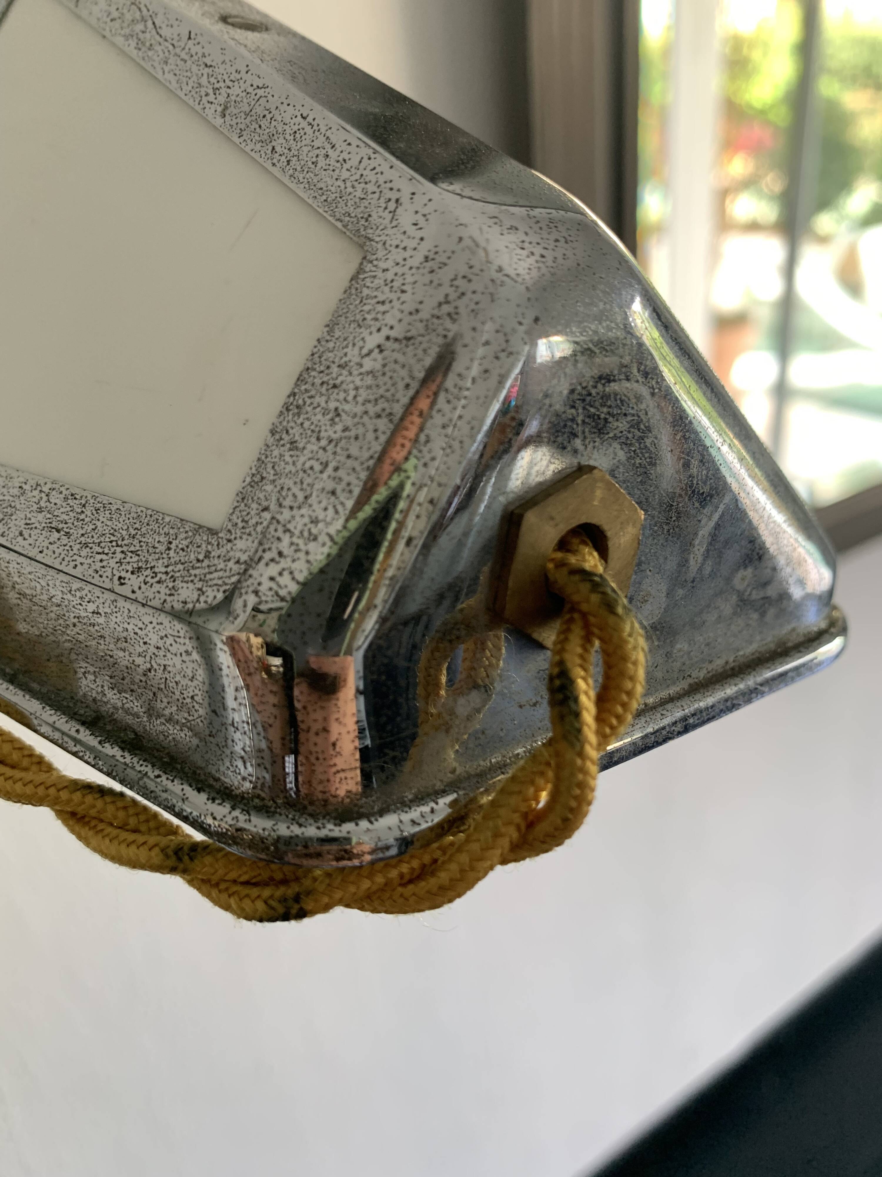 Large vintage 1920s Pirouett architect Art Deco lamp - 50 cm