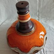 Vallauris style terracotta pendant light, 1970s