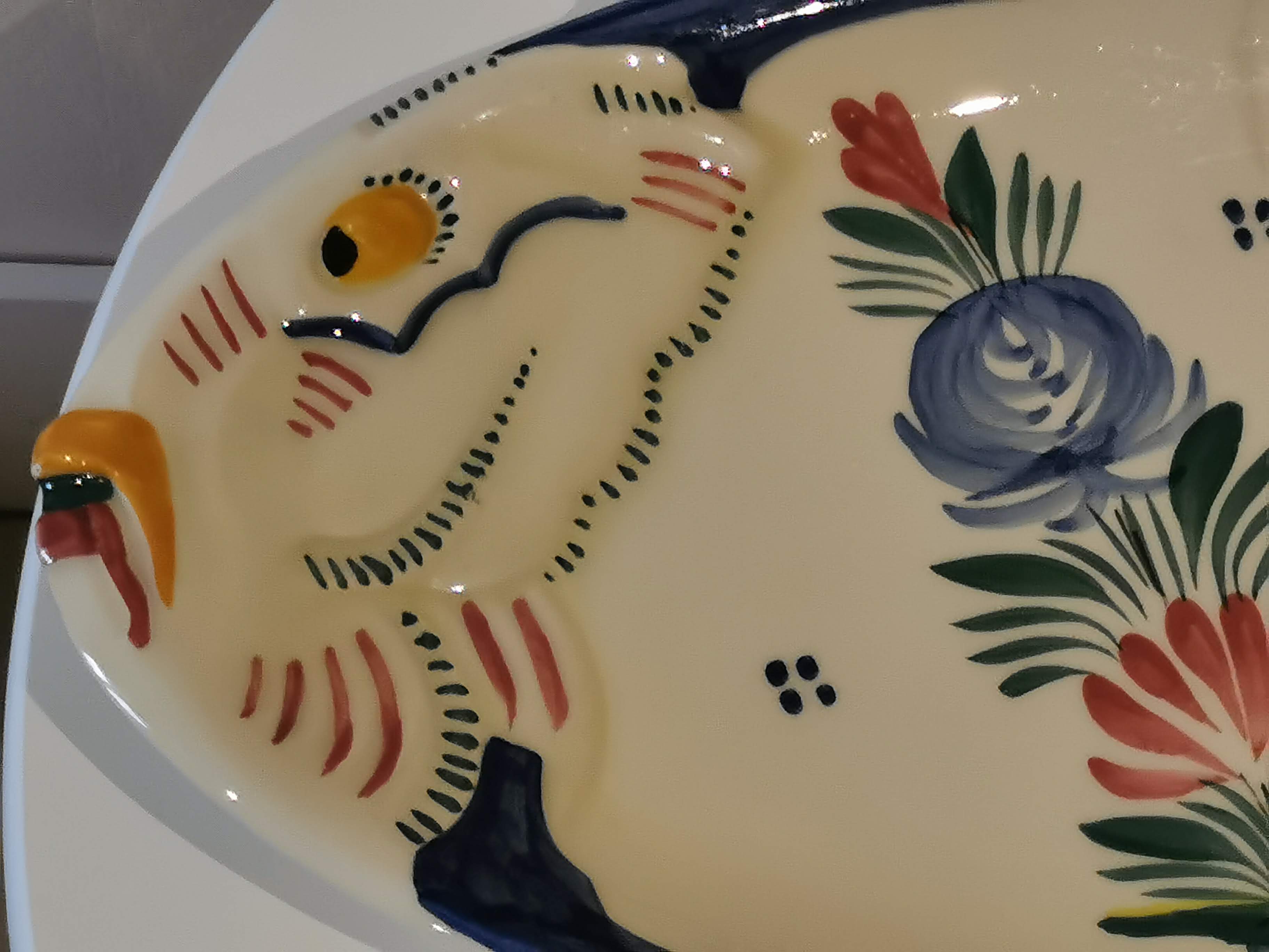 Fish dish HB Henriot