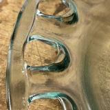 Blown glass salad bowl