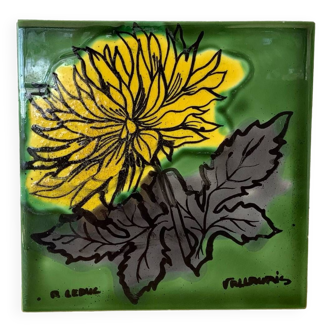 Raymonde Leduc Vallauris Tile