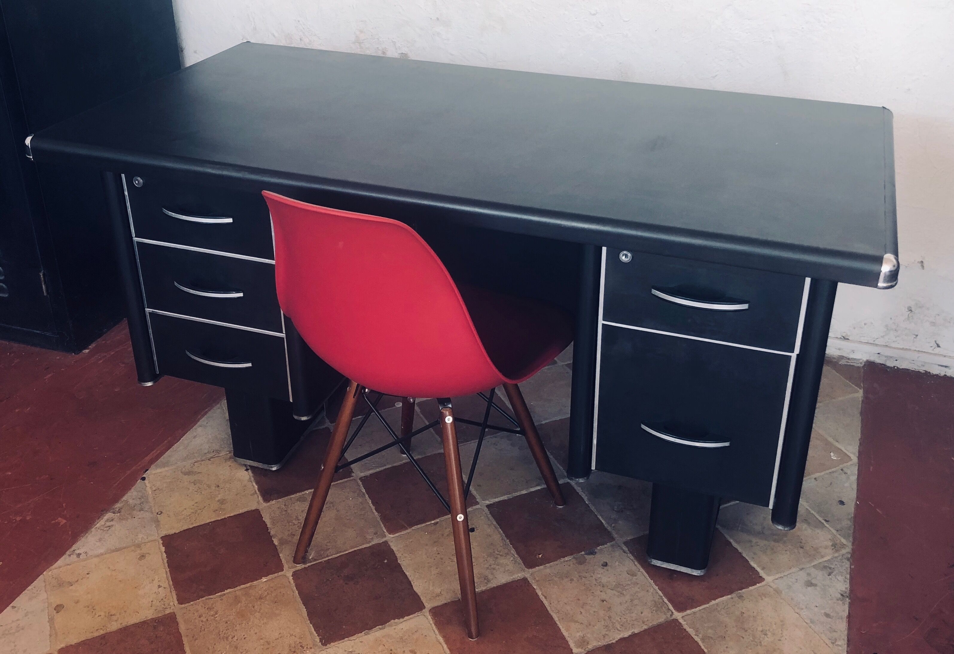 Renovated industrial desk 60s