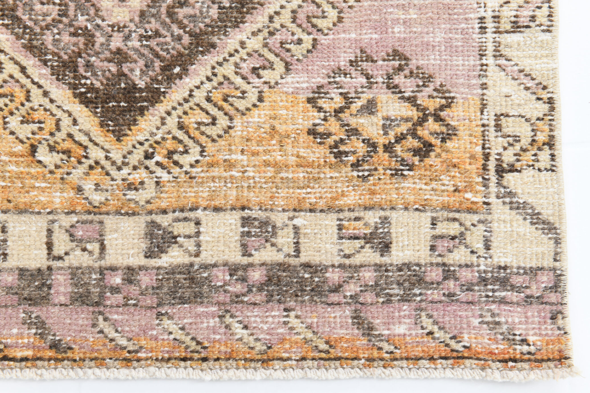 2x10 Vintage Antique Runner Rug, 75x305Cm