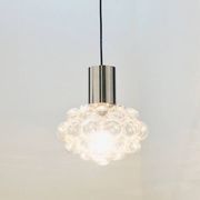 Grand plafonnier en verre bulle des années 60 - H. Tynell pour Limburg.