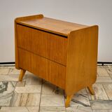 Vintage Bedding Cabinet 1960s Czechoslovakia
