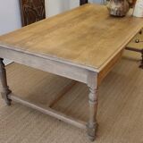 Solid oak desk in neoclassical style