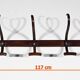Cloakroom Coat Rack in Curved Beech, J&J Kohn – Early 20th Century