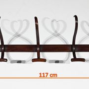 Cloakroom Coat Rack in Curved Beech, J&J Kohn – Early 20th Century