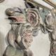 Antique woodwork in carved wood