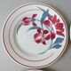 Set of 6 dessert plates, Saint Amand dahlia model, Spring stores