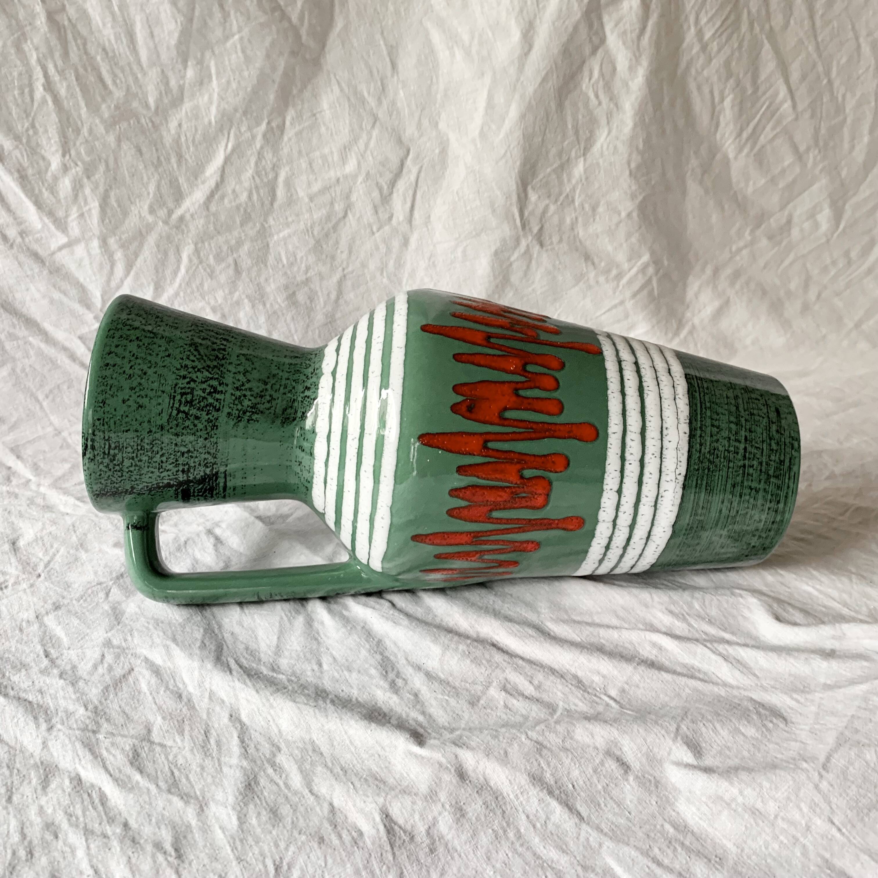 Vintage Scheurich West Germany Vase - 407 35