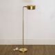 'Olympia' brass floor lamp by Anders Pehrson