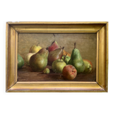 Still life with pears