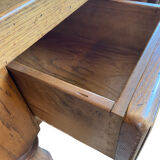 Old solid oak desk