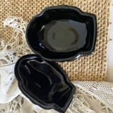 Duck box in black opaline