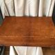 Vintage suitcase in indoor leather light khaki fabric