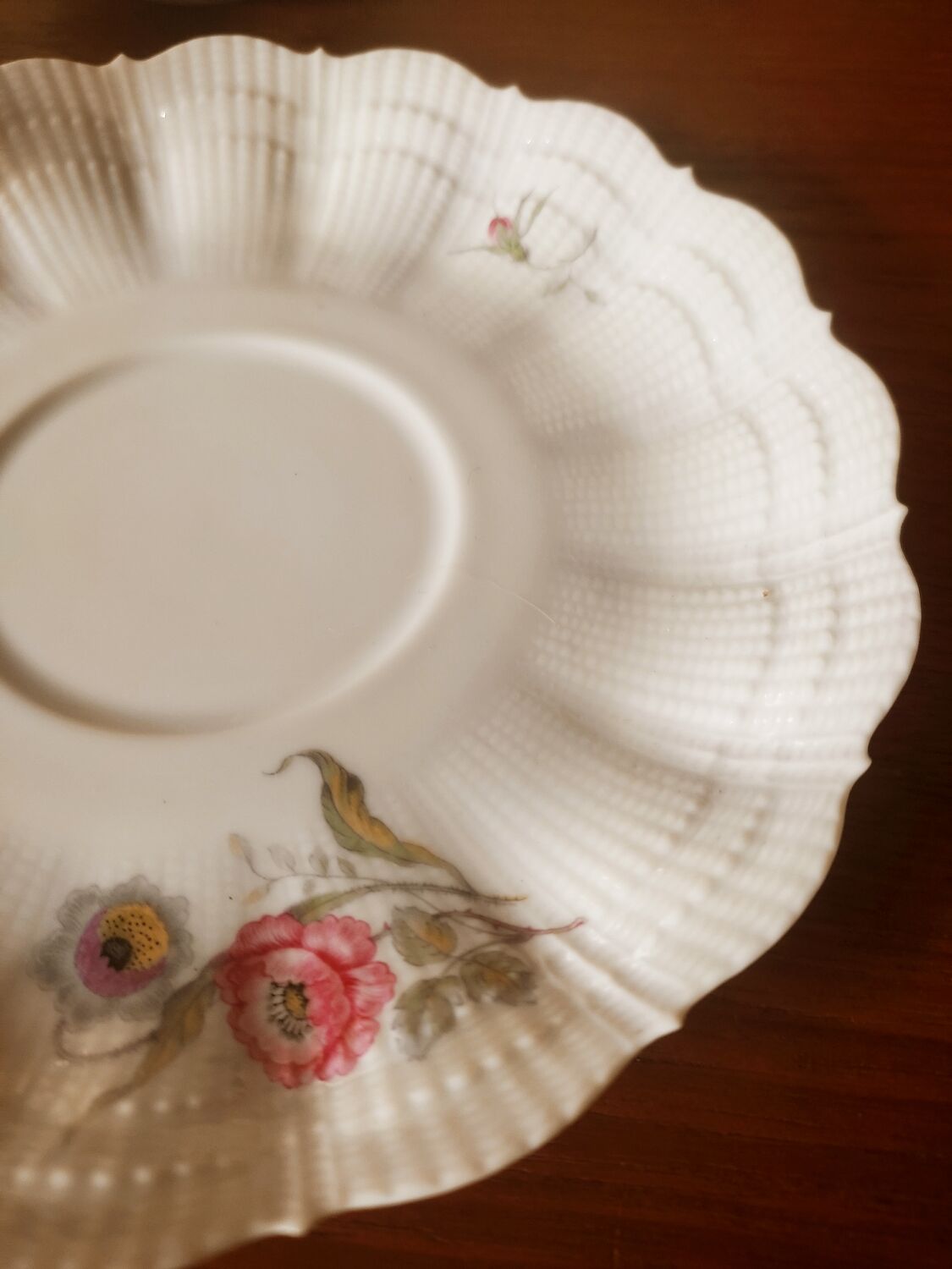 4 tea cups or chocolate in Limoges porcelain