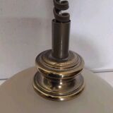 80s Vintage Adjustable Height Pull Cord Pendant Light