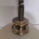 80s Vintage Adjustable Height Pull Cord Pendant Light
