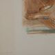 Paul COLLOMB: Dancer on a green background, original signed lithograph.