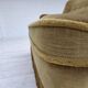 1970s, Danish 2-seater sofa, light green furniture velour, beech wood.