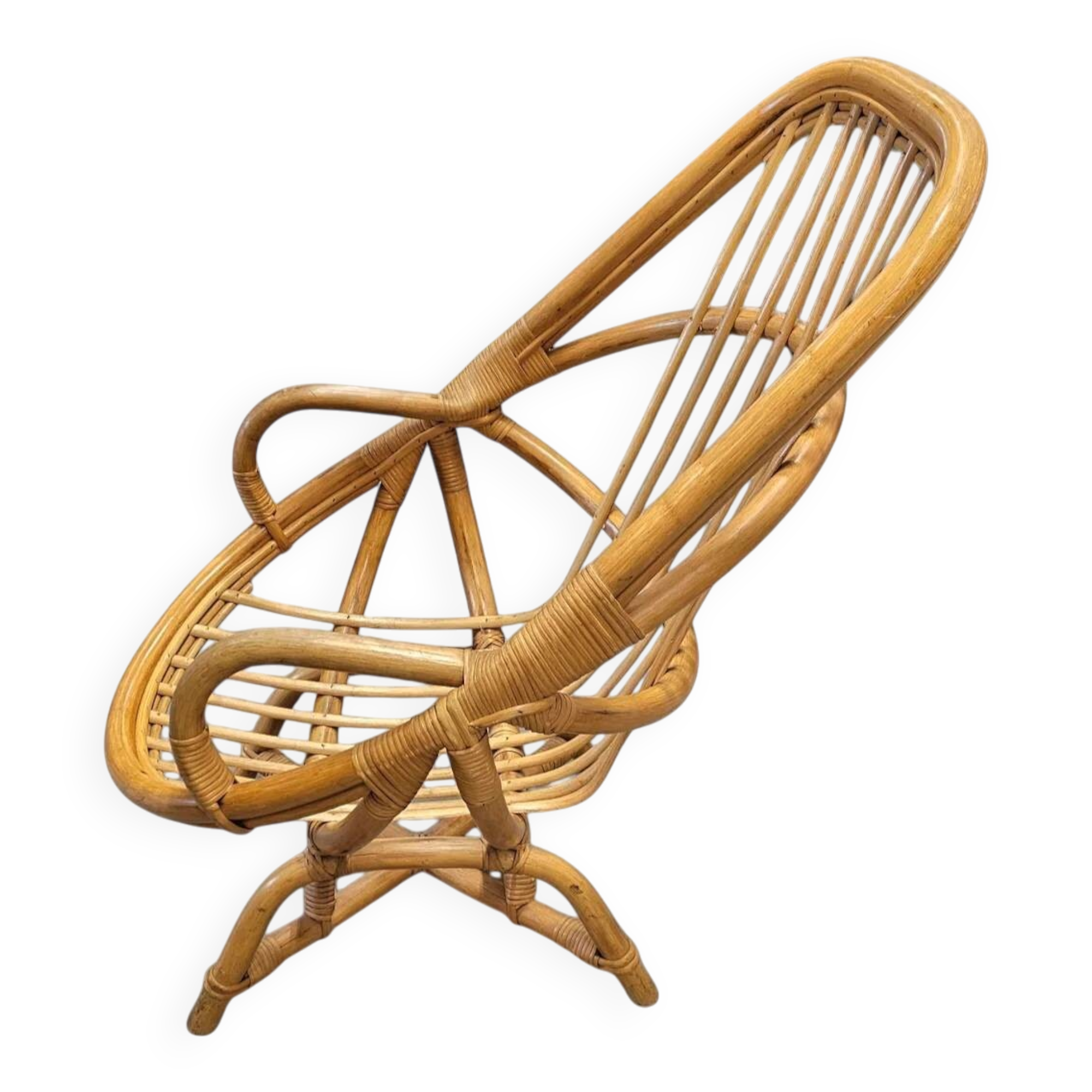 Salon / fauteuil / coussin en bambou