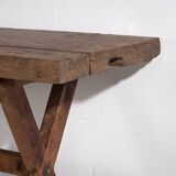 Antique rustic solid wood table (c.1900)