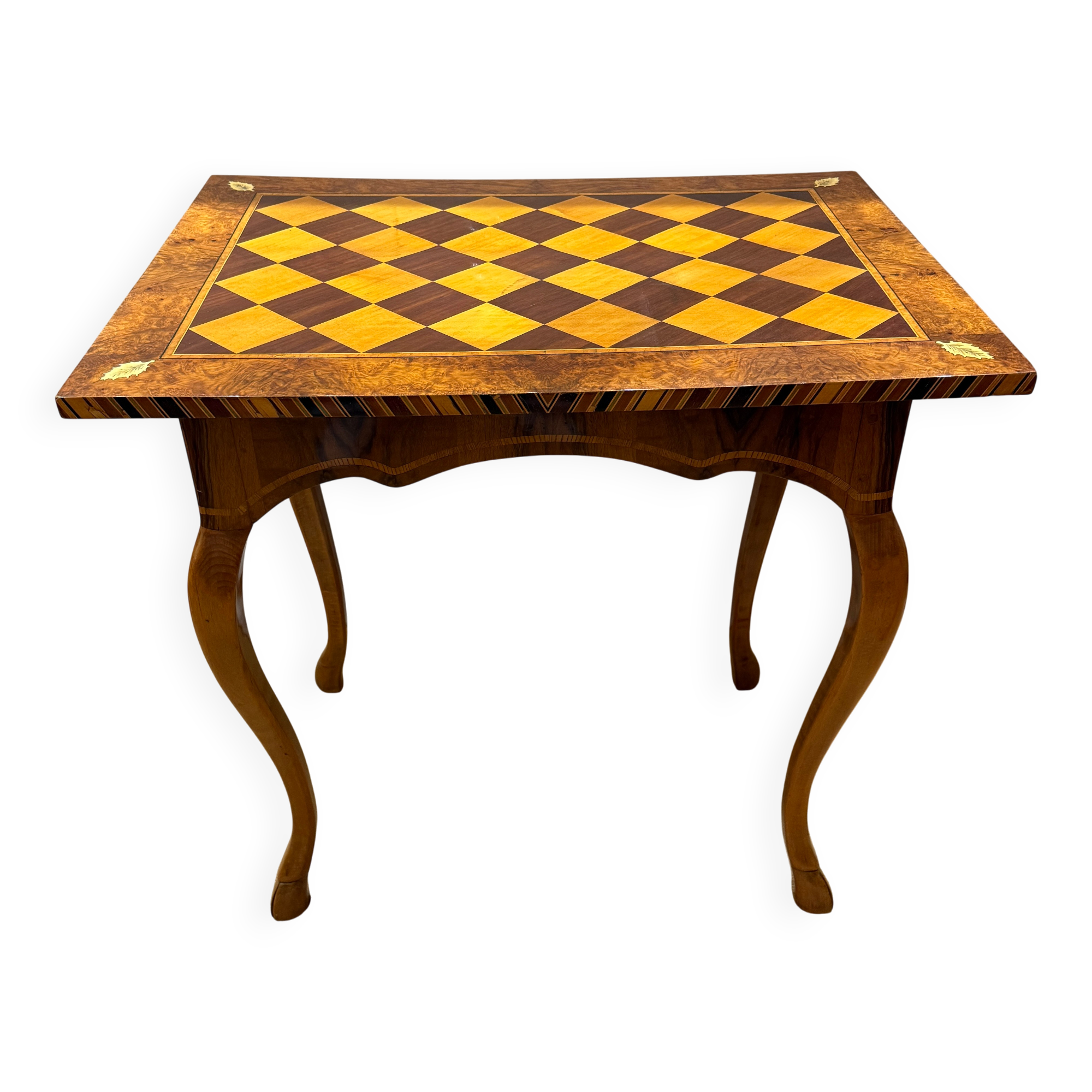 Baroque Side Table with Marquetry Chess Board Top, circa 1720