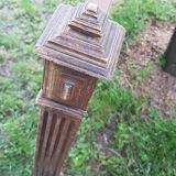 Tête de lit en bois