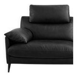 2-seater leather sofa