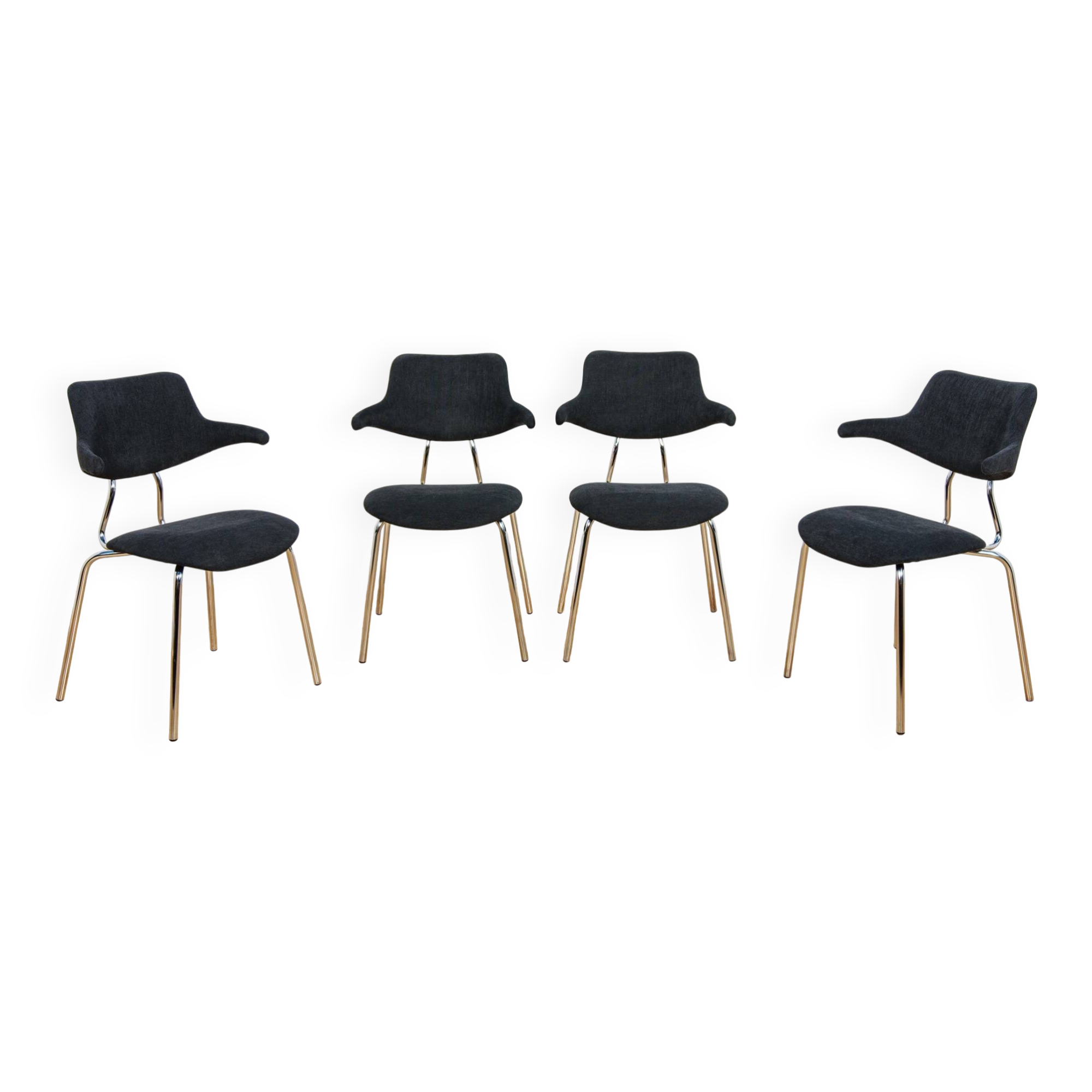 Model VL118 dining chairs by Vermund Larsen for Vermund Larsen A/S, Denmark, 1960s, set of 4