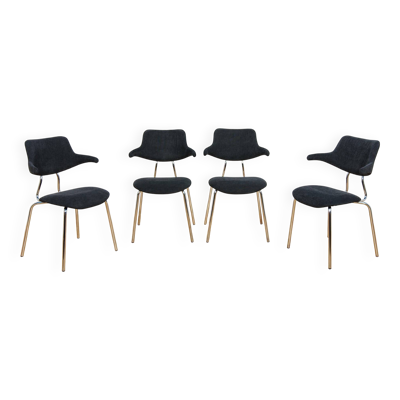 Chaises de salle à manger VL118 par Vermund Larsen pour Vermund Larsen A/S, Danemark, années 1960, ensemble de 4.