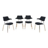 Model VL118 dining chairs by Vermund Larsen for Vermund Larsen A/S, Denmark, 1960s, set of 4