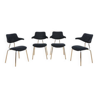 Model VL118 dining chairs by Vermund Larsen for Vermund Larsen A/S, Denmark, 1960s, set of 4