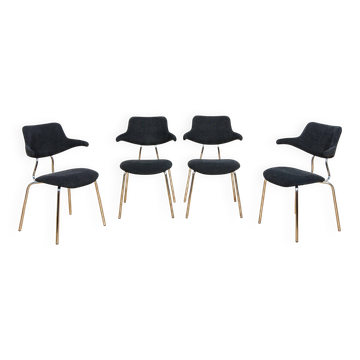 Model VL118 dining chairs by Vermund Larsen for Vermund Larsen A/S, Denmark, 1960s, set of 4