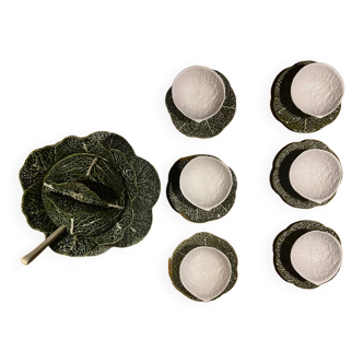 Choux en Barbotine set Soup, bowls and plates